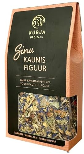 Té de hierbas premium – Tu bella figura | desintoxicación natural y soporte metabólico | 100% natural | Sin cafeína | 60 g – Hecho a mano en Estonia