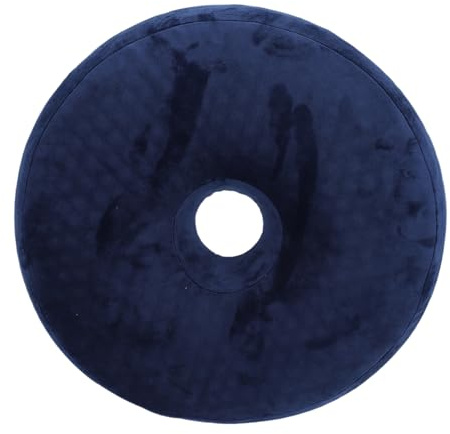 Saluaqui Cuscino Ciambella in Gel Ergonomico con Coam di Memoria di Rimbalzo Lento per Coccige e Sollievo Emorroide, Tecnologia di Gel di Raffreddamento e Copertura Comoda di Velluto, Buona per la
