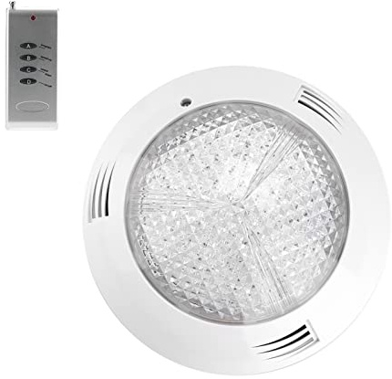 Matybobe AC12V 35W RGB Multicolore Luce Subacquea Impermeabile Lampada da Piscina Telecomando per Laghetto da Giardino