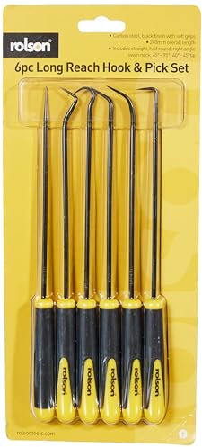 Rolson 59131 - Set di grimaldelli e ganci, 6 pezzi