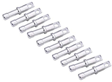 MAGT Zeltstangen Endstopfen, 10 Stück Aluminiumlegierung Zeltstangen Endkappen Ersatzsatz für 8,5mm Zeltstangen