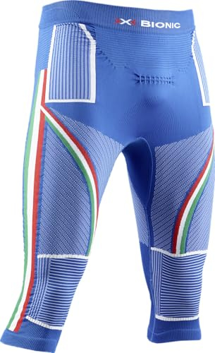 X-Bionic Herren Basisschicht Funktionshose Energy Accumulator 4.0 Patriot 3/4 Italy