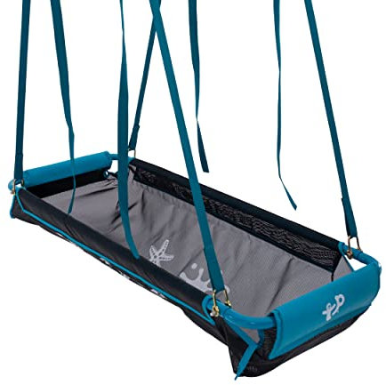 TP Toys, Pirate Boat Duo Swing Seat, Duo Riding Seat Suitable for 1 or 2 Children, Weather-Resistant, Imaginative Play, ideal for Gardens and Playgrounds, for Ages 3 years +