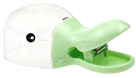 teyiwei Multifunktionale Hundefutterschaufel, 2-in-1, Entenschnabel-Form, Kunststoff, Messbecher mit Clip Katzen, Hunde, Vögel und Kleintiere
