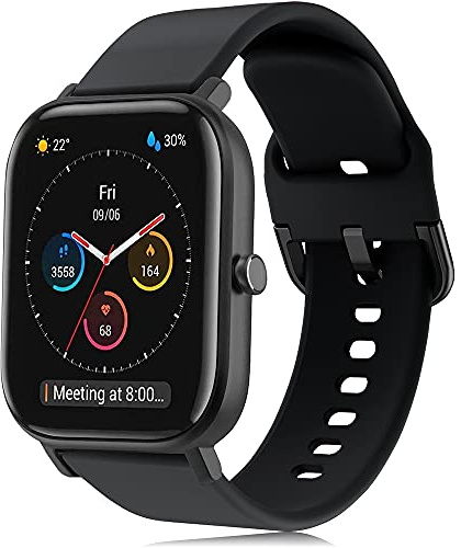Amazfit GTR 42mm Klockarmband, 20mm Silikon Armband Ersättningsband för Amazfit GTS/GTS 2/2 Mini/2e/Amazfit Bip/Amazfit Bip Lite/Amazfit GTR 42mm