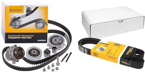 CONTITECH CT1139WP6 Pompa acqua + Kit cinghie dentate & Cinghia Poly-V