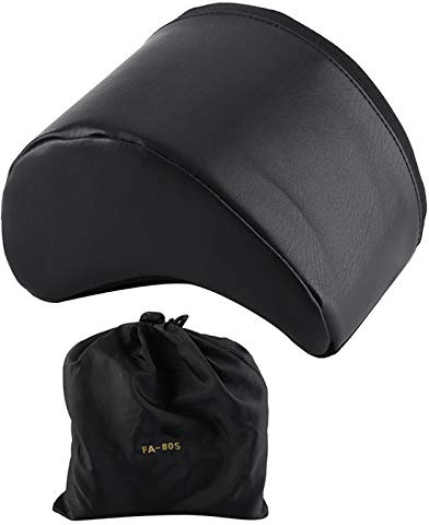 Gitarrenbeinpolster PU-Leder Gitarrenkissen Gepolsterte Unterstützung Musikinstrumente Zubehör mit Tragbarer Tasche