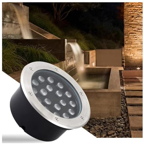 VSHENG Al Aire Libre Luz Subterránea LED Lámpara Empotrable En El Suelo IP66 Impermeable AC85-265V Foco Empotrable De Suelo para Jardín Cubierta Camino Escalón Iluminación Del Paisaje (Color : Purple