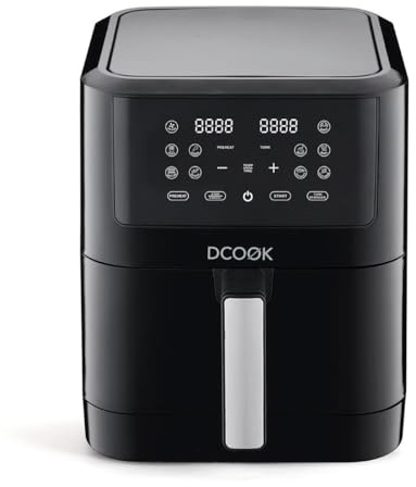 Dcook Gallery Freidora De Aire 1800w - 8l Pp – Polipropileno Protección Contra Sobrecalentamiento | Negro, Pp – Polipropileno, acabado liso, 1800w - 8l