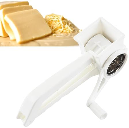 Utensili Da Cucina Multifunzionali - Grattugia Rotante In Acciaio Inossidabile, Grattugia Rotativa Con Manico | Manovella Per Grattugia,Grattugia Manuale Con Manico Per Formaggio, Cioccolato,