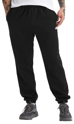 The North Face Men's Evolution Simple Dome Regular Pant - Elastic Waistband with Adjustable Drawcord, Hand Pockets, TNF Black, Medium
