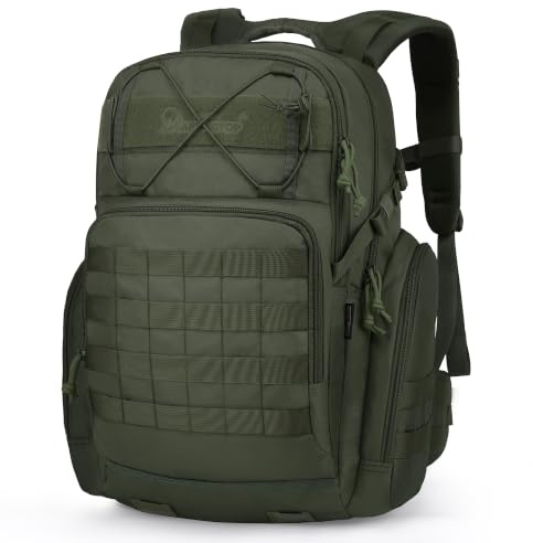 Mardingtop 28L/40L Militär Rucksack Wanderrucksäcke Trekkingrucksack Tactical Molle Rucksack für Camping Reisen Trekking | Trekkingrucksack mit MOLLE-System & Trinksystem,Große Kapazität,600D Polyester,für Outdoor Camping Reisen Wandern