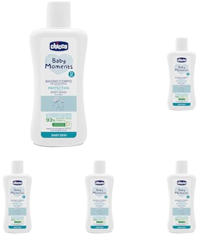 BABY SKIN - KÖRPERBAD OHNE TRÄNEN - PROTECTION, 200 ml, 0 M+ (Packung mit 5)