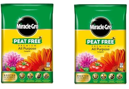 Miracle-Gro All Purpose Enriched Compost 40L x 2 Bags