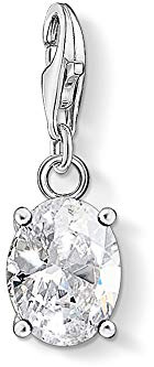 THOMAS SABO Charm Club Original Stones charm with Lobster Clasp 925 Sterling Silver Jewellery Compatible with Bracelets & Necklaces