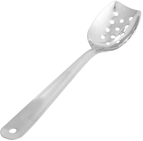 Upkoch Edelstahl Servierlöffel Mit Löchern, 26 Cm, Ergonomischer Griff, Ideal Für Suppen, Salate Und Reis, Küchenutensil Für Zuhause Und Gastronomie