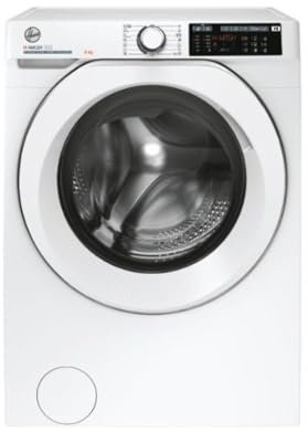 Hoover H-WASH 500 9kg Freestanding Washing Machine, 1400 RPM, A Rated, ECO‑Power Inverter Motor, hOn App, 60 Programmes, Care Dose, Power Care System, White, 60x53x85 cm ‑ HW 49AMC/1-80