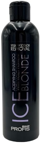Ice Blonde säurehaltige Silber Shampoo mit Granatapfel-Extrakte - 250 ml