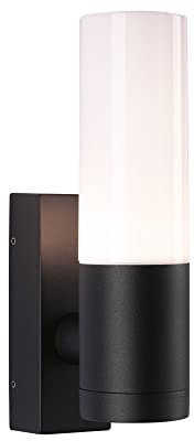 Paulmann 94787 Außenwandleuchte Tralia IP44 max. 10W 250mm Anthrazit Aluminium E27 - Außenleuchte ohne Leuchtmittel