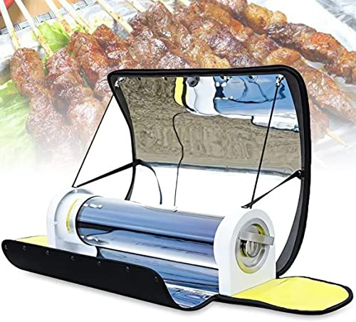 Four solaire, gril de camping à énergie solaire, cuisinière solaire pour réchaud de camping, cuisinière solaire de grande capacité de 4,5 L, s'applique au camping ou à la randonnée