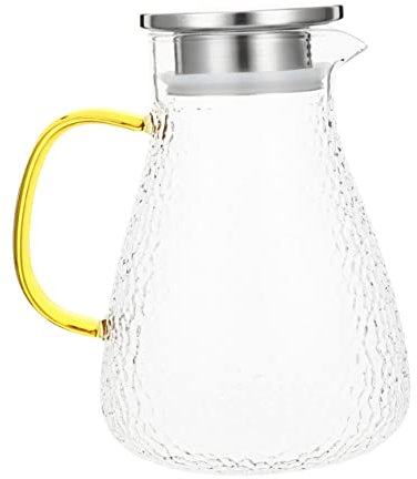 CIYODO Brocca Per Succo Temperato Da Elegante Brocca Per Bevande Con Manico Perfetta Per Feste e Occasioni Speciali