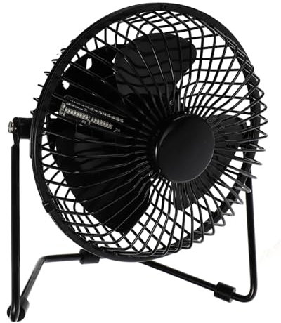 BESTonZON Persönlicher Fan Mini- Led-tischventilator Lüfter Tragbarer Für Büro-fan Usb-fans Sommerfan Tragbare Ventilatoren Uhr Intelligent Reisen