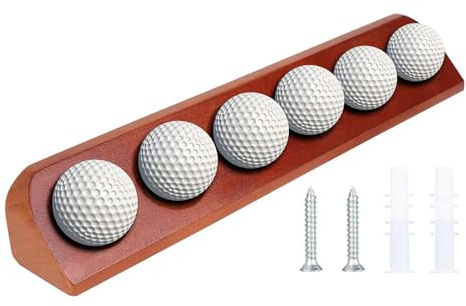 Golfball-Etui, Holz-Golfball-Ständer – Halter für Sammler, Wand, Schreibtisch, Sammlung, Aufbewahrung, Zuhause, Club, Wohnzimmer, Organisation