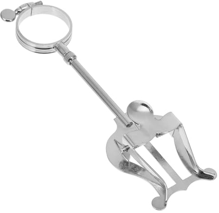 GLSTOY Clip Porta Spartiti per Clarinetto in Ferro Resistente Morsetto Musicale Portatile Argento per Supporto Spartiti Clarinetto Accessorio Strumenti a Fiato per Performance e