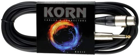 KORN Kabel Premium Mikrofonkabel XLR/Klinke 1,5 m