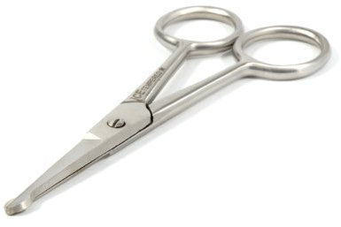 blueINOX Tierhaarschere – Fellpflegeschere & Pfotenschere für Hunde, Katzen & Kleintiere – Gerade Schneide, 10 cm, Edelstahl