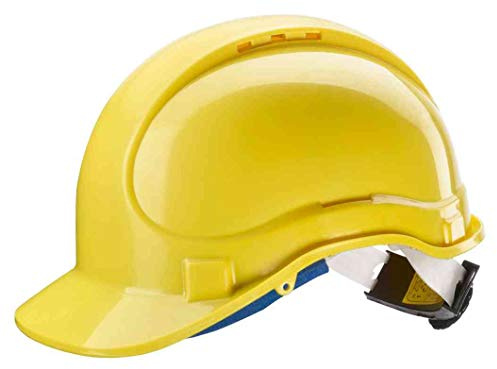1 PZ Di ELMETTO PROTEZ. LAVORI IN QUOTA EN397 GIALLO