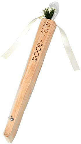 Mopec WA801 Abanico troquelado madera natural adornado