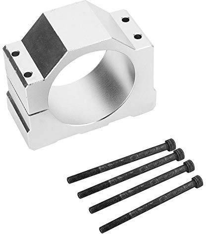 Aluminium Carving Tool, 80mm CNC Clamp Montagehalterung Welle Spindel Motorhalterung Basis Halter Unterstützung für 1.5kw 2.2kw CNC Router Gravur Frässpindel