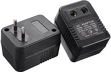 WZhen Ac 220V To 110V Ac Power Voltage Converter 50W Adapter Travel Transformer Step Down Regulator Travel Portable - Eu