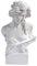 PIGPIGFLY Diosa de la Mitología Griega, Estatua de Busto de Resina de Artemis,Figuras Decorativas,Decoraciones de Oficina, Sala de Estar Decorativa Moderna para Poner, Escultura Abstracta Poliresina