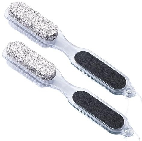 POPETPOP 2pezzi Rasp Per Pedicure e Remover Con Pomice Unghie Per Rimozione Morta e Esfoliazione Dei Facile Usare e