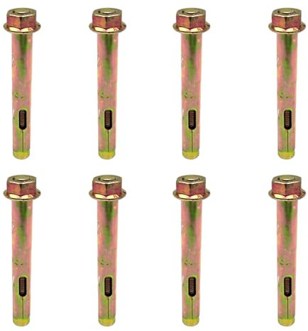 Sleeve Anchor Bolt 10mm X 80mm For Fixing to Concrete, Brick & Stone 8 Pack