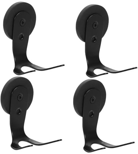 iplusmile 4 Stück magnetischer Haken Hochleistungs-Kleiderbügel robuste Kleiderbügel für Kleidung Schwerlast-Kleiderständer Robuster Kleiderbügel Kühlschrankhaken magnetischer kranzaufhänger
