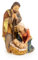 Logbuch-Verlag Pequeña figura de belén de la Sagrada Familia, Decoración Navideña, Minibelén, 7,5 cm