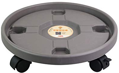 Generisch Untersetzer Für Blumentöpfe Mit Rollen, Bewegliche Pflanzen Stehen Palette, Runder Kunststoffe Pflanzenroller, Halterung Für Runde Blumentöpfe Auf Rädern Mit Rollen, Für Drinnen Und Draußen