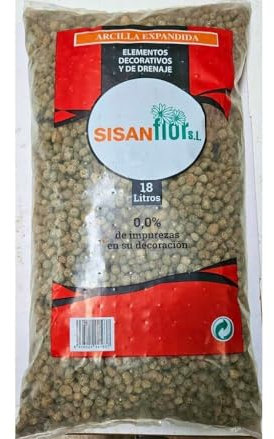 SISANFLOR Arcilla EXPANDIDA 18L