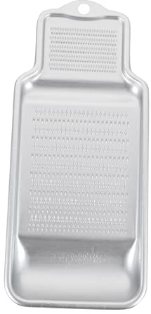 Cabilock Rallador de Cocina de Aluminio Plata para Frutas y Queso