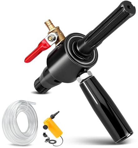 SDS-MAX adapter med 4 m vattenledning vattenpump, adapter M22 till SDS Max med integrerad spolvattenanslutning, kakelborr borrkronor, adapter, för kärnborr, burksänkare diamantborrkrona