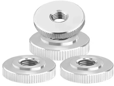 Rändelmutter aus Edelstahl 304, Mutter mit Handfester Befestigung M2-M12(M12 (2Pcs))