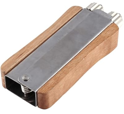 Bienenstock Rahmen Kabelspanner - Edelstahl-Drahtspanner, langlebiges Metallradwerkzeug | Holzgriff-Crimpvorrichtung, kompaktes Design für Bienenzuchtrahmen, Bienenhaus und Honigernte
