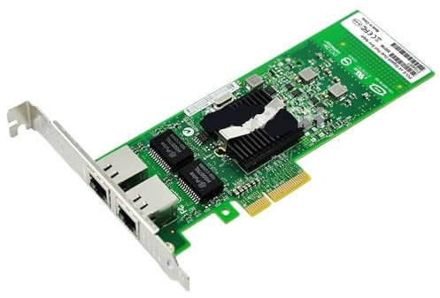 Servidor Gigabit PCI-E X4 RJ45 for Puerto 82576 EB, Tarjeta de Red de Servidor Gigabit Ethernet de 10/100/1000 Mbps for E1G42ET