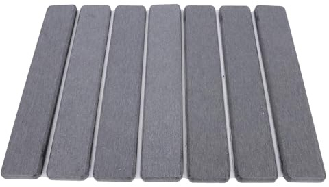 Sxhlseller Tappetino per Asciugare i Piatti in Diatomite per Bancone della Cucina, Assorbente Pieghevole in Pietra per Piatti con Tecnologia Quick Dry e Base Antiscivolo, Formato Bianco 30x40 Cm