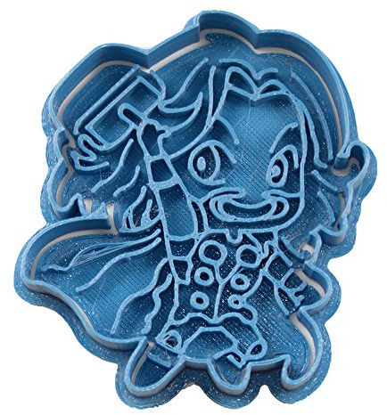 Cuticuter Thor Chibi Cortador de Galletas Superheroes, azul