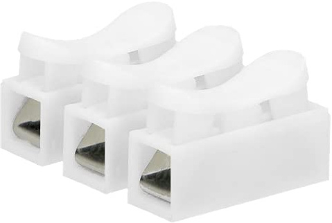 ORNO ZS-8010 Lot de 10 bornes de connexion de câble 3 x 2,5 mm² Section de conducteur 2,5 mm² IEC 250 V/5 A