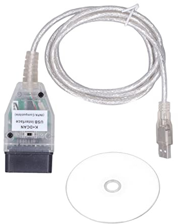 Kfz-Diagnosekabel, Kfz K+D K+CAN USB-Diagnosewerkzeugkabel mit Schalter Ersatz für Serie 1 E81 E82 E83 E87 E88 2004-2011 Diagnosewerkzeuge